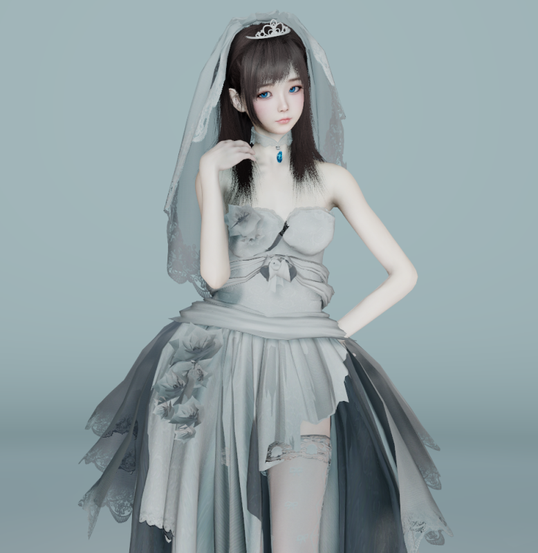 Qing.弱音婚纱.1-哈基米