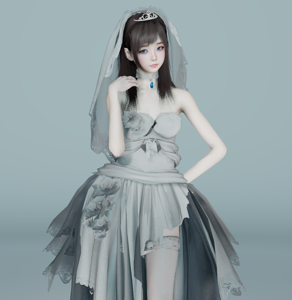 Qing.弱音婚纱.1-哈基米