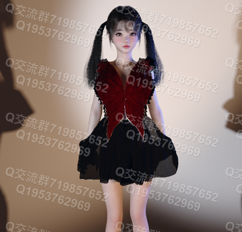 starlu.Tulle_Butterfly_Dress_Set.2-哈基米