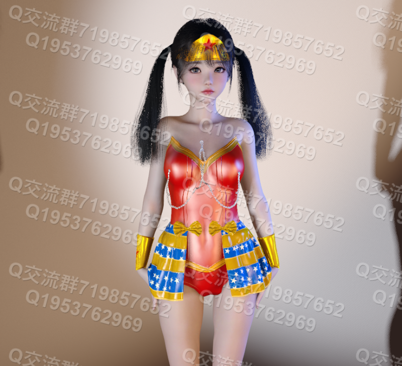starlu.Wonder_Woman_COS_costume.1-哈基米