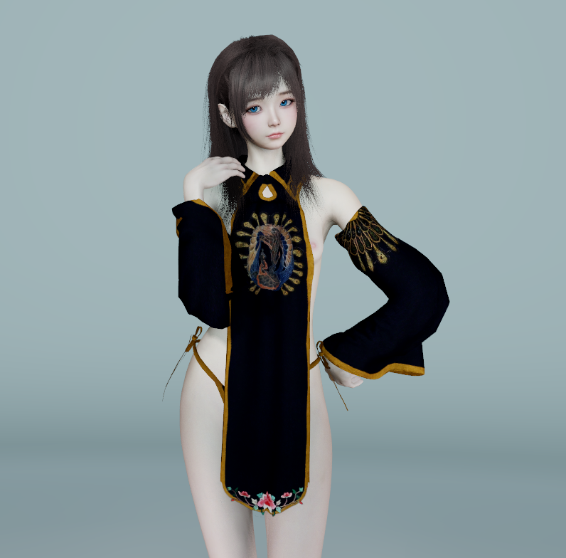 Qing.肚兜+丝袜20.1-哈基米